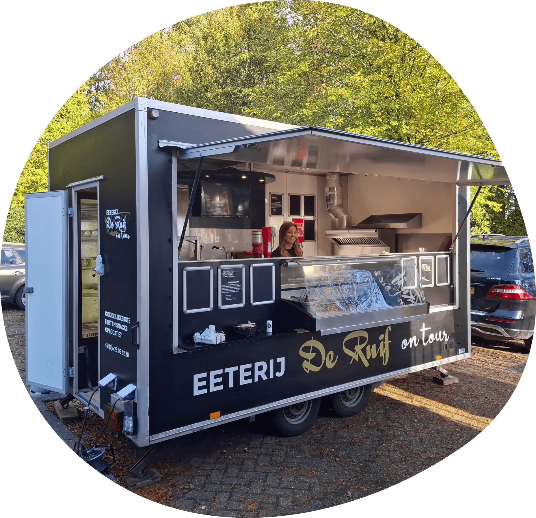 Foodtruck de ruif on tour op locatie