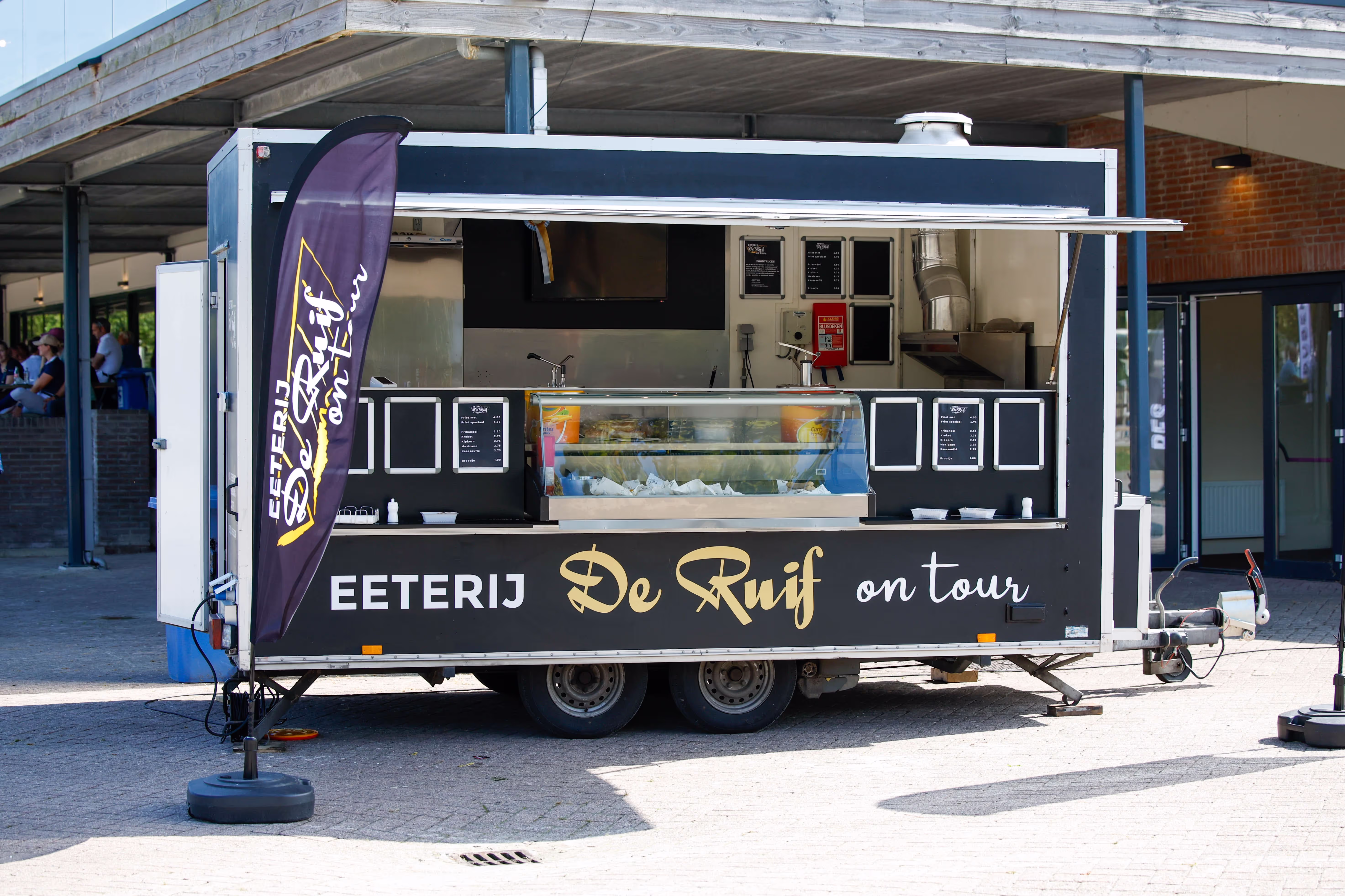 Foodtruck de ruif on tour op locatie
